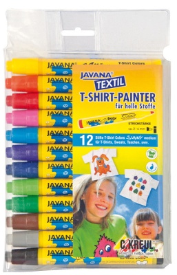 Javana Textil Texi Mäx Stoffmalstifte 12 Stück