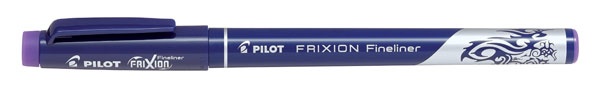 Pilot Frixion fineliner violett