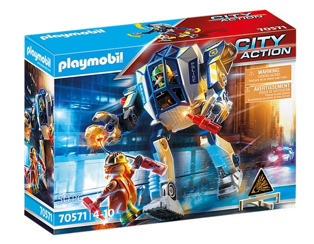 Playmobil 70571 City Action Polizei-Roboter Spezialeinsatz