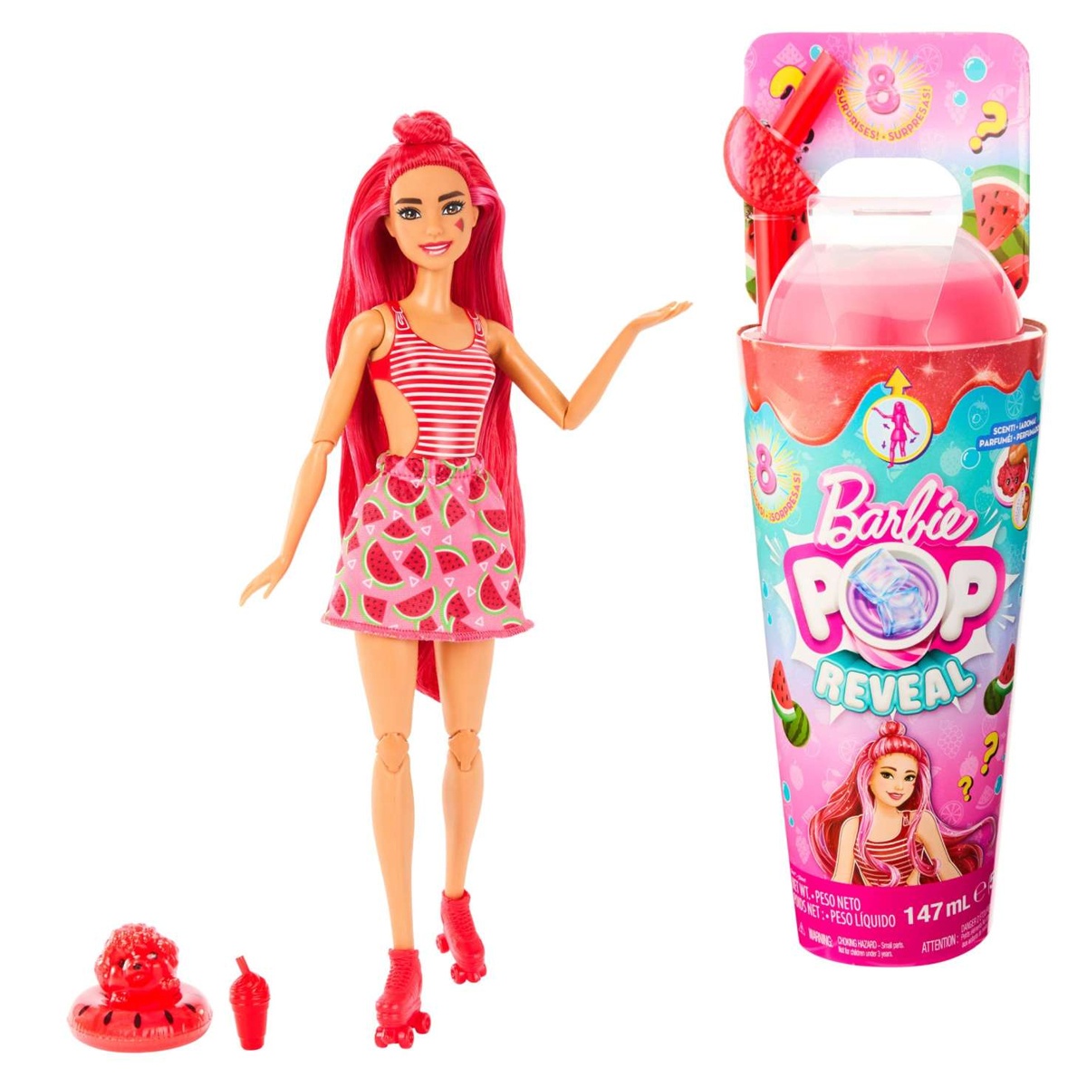 Barbie Pop Reveal Fruit Serie Wassermelone