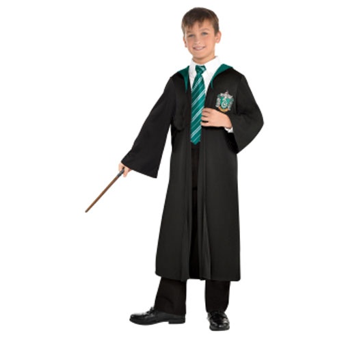 Kostüm Harry Potter Slytherin Schulrobe Gr. 110 4-6 Jahre