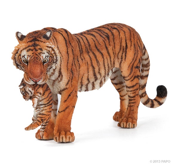Tigerin mit Jungtier 50118  von Papo