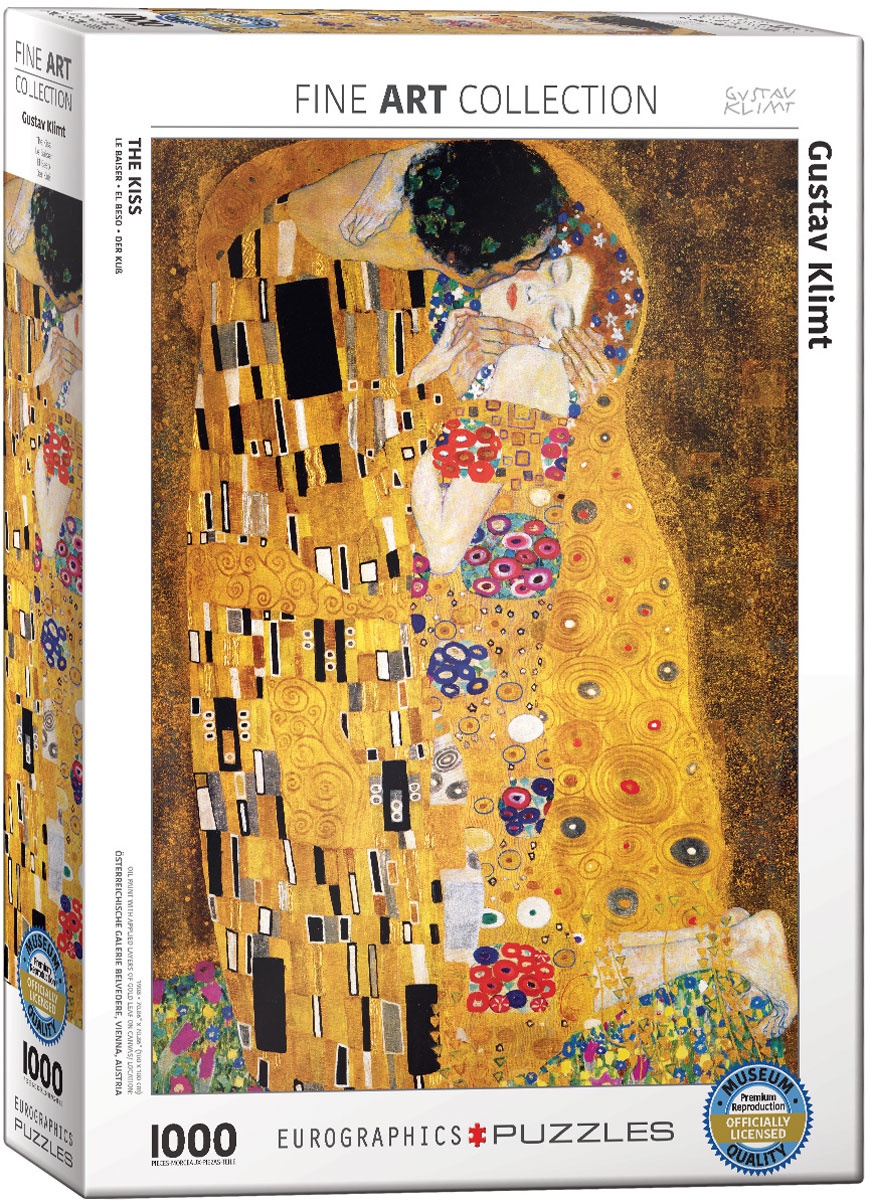 Puzzle Gustav Klimt Der Kuss 1000 Teile