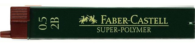 Faber-Castell Feinmine Super-Polymer 2B 0,5mm 12er