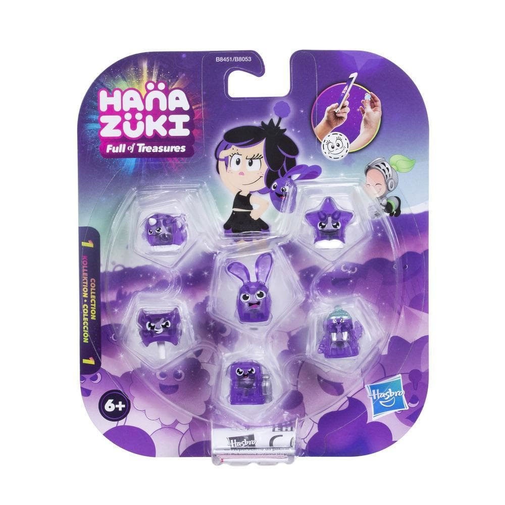Hanazuki Sammelschätze 6er-Pack lila