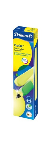 Pelikan Tintenroller Twist R457 neon gelb