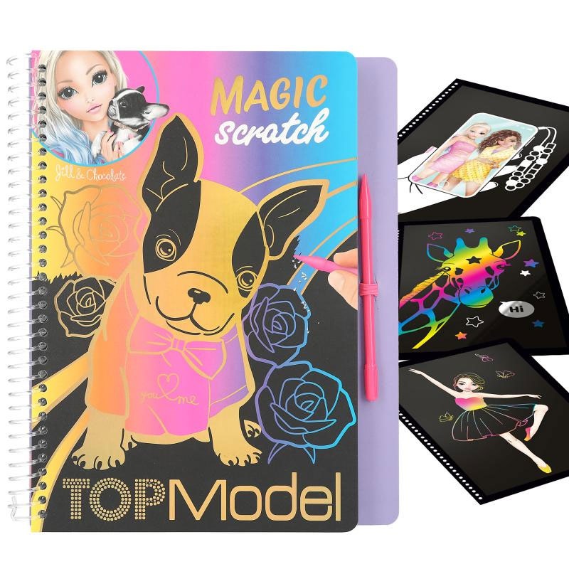 Top Model Magic Scratch Book