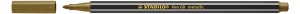 Stabilo Fasermaler Pen 68 metallic gold