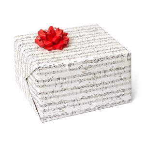 Geschenkpapier - Rolle Musik Noten 70 × 200 cm
