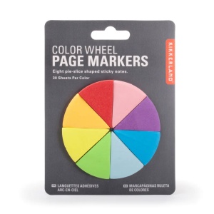 KIKKERLAND Color Wheel Page Markers Haftzettel