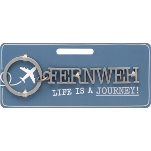 Sheepworld - Schlüsselanhänger Fernweh Life is a journey!