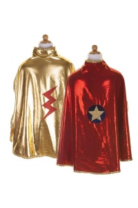 Great Pretenders Kostüm Wonder Cape rot/gold 5-6 Jahre