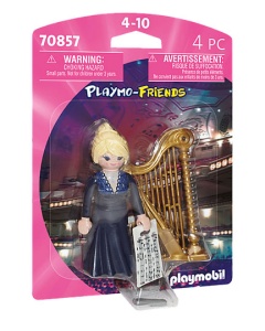 Playmobil 70857 Playmo Friends Figur Harfenspielerin