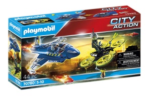 Playmobil 70780 City Action Polizei-Jet: Drohnen-Verfolgung