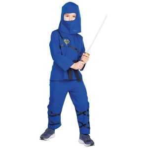 Kostüm Ninja blau 152