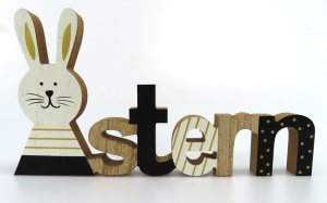 Holz-Schriftzug Ostern
