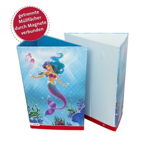 Roth Papierkorb mit Trennsystem Meerjungfrau