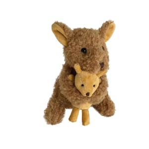 Egmont toys Plüsch Känguru Nina mit Baby Kuscheltier