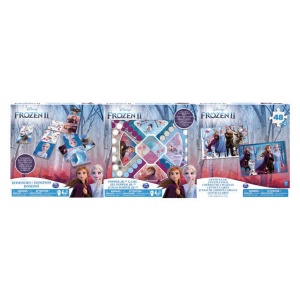 Disney Frozen 2 - 3er Pack Spiele/Puzzle