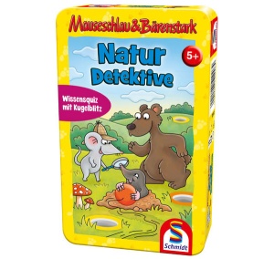 Schmidt Spiele 51446 - Mauseschl. & Bärenst. Naturdetektive