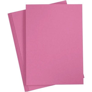 Bastelmaterial Papier 20 Blatt A4 80 g pink