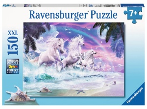 Ravensburger Puzzle Einhörner am Strand 150 Teile XXL